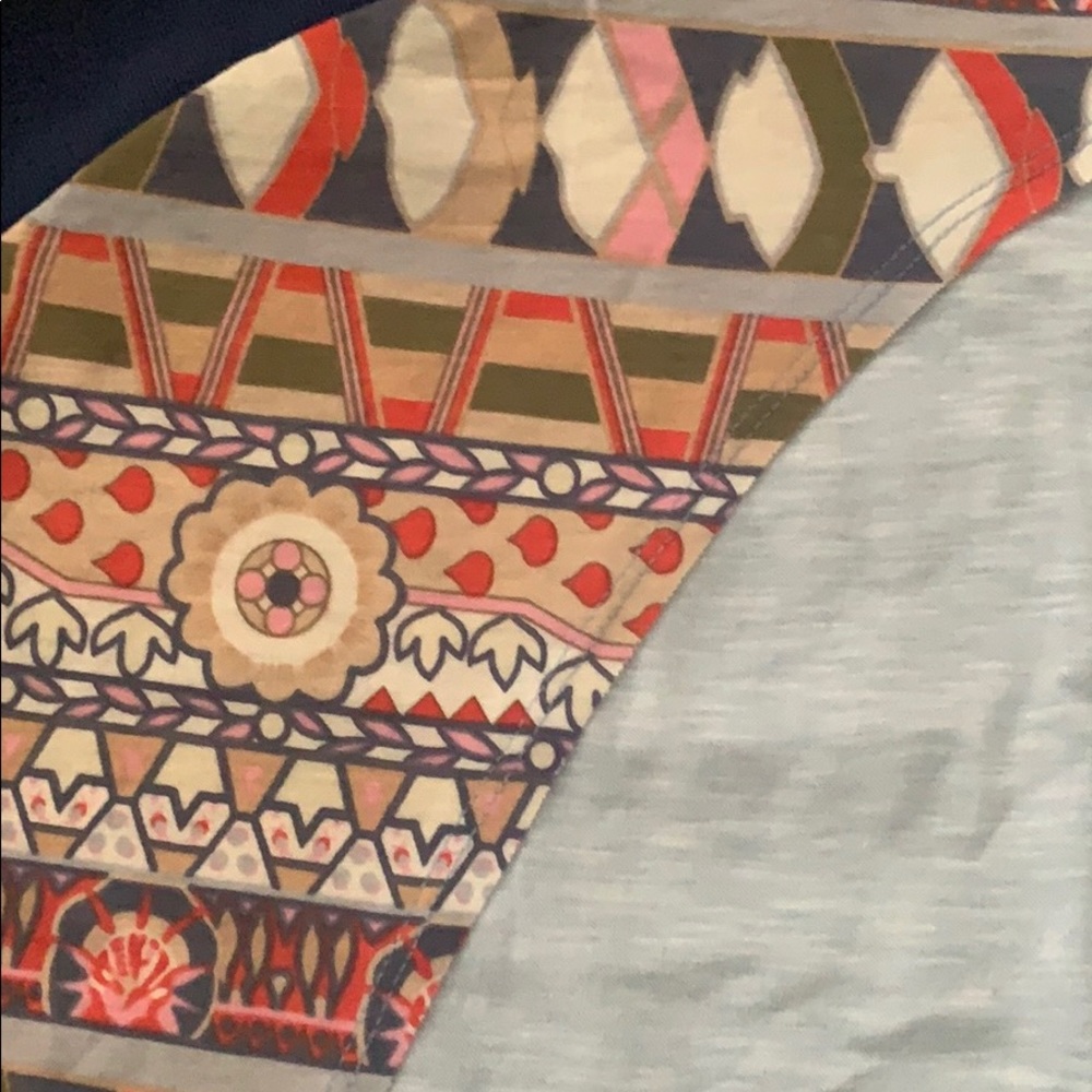 Color block dolman long cozy top - Picture 4 of 6